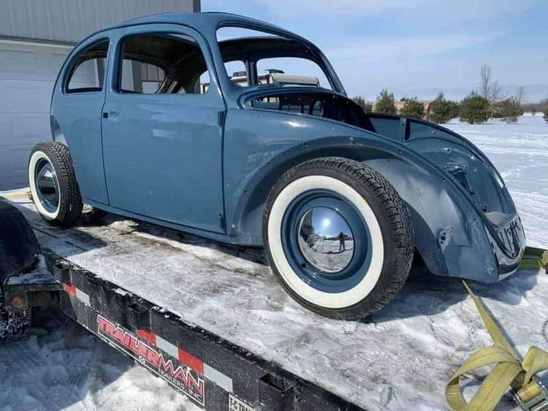 Capri Blue Volkswagen Beetle Coupe