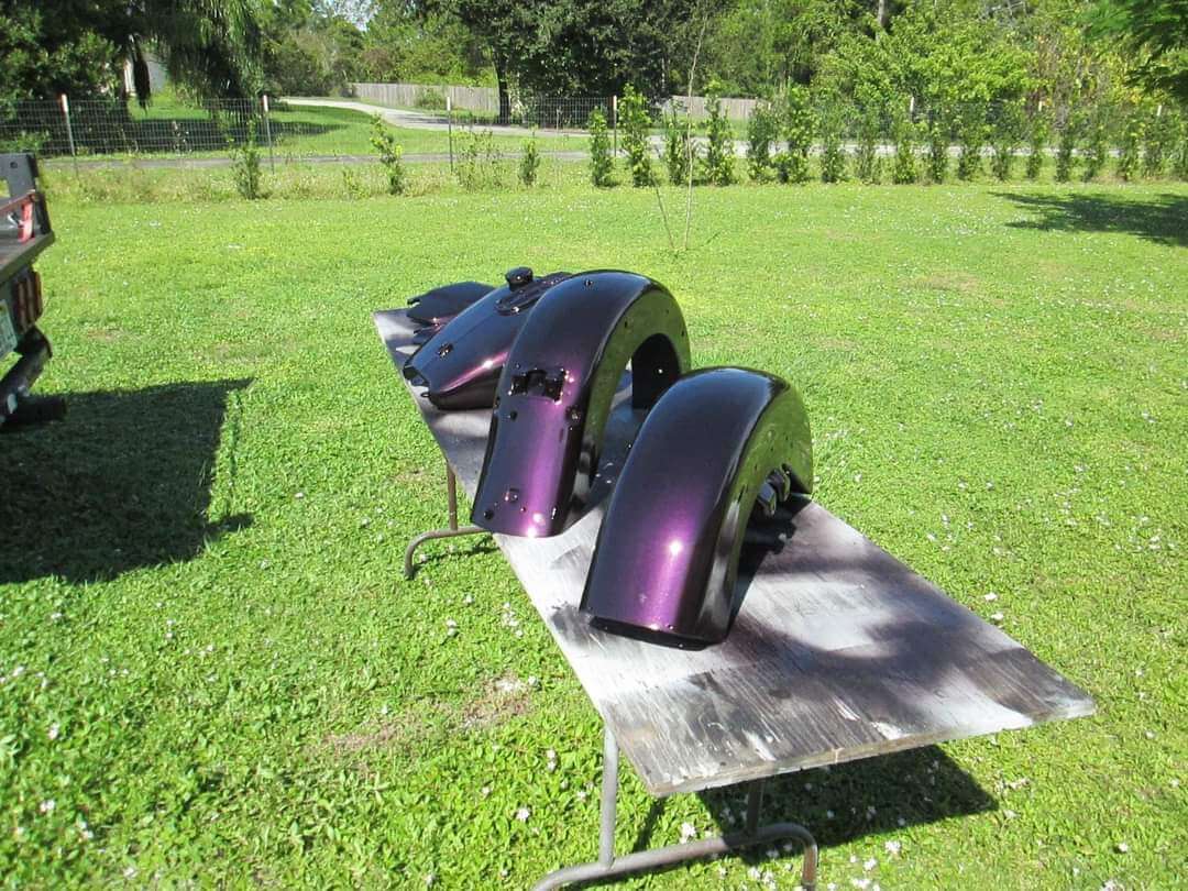 purple passion pearl motorcycle part