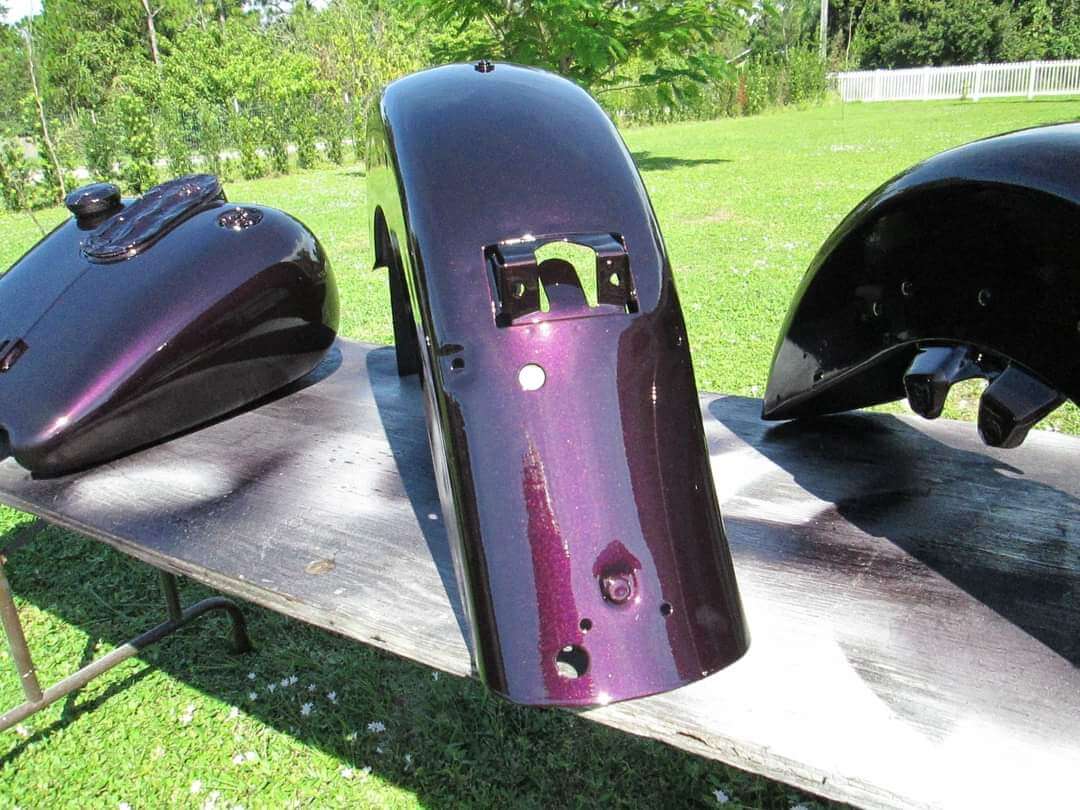 purple passion pearl motorcycle part