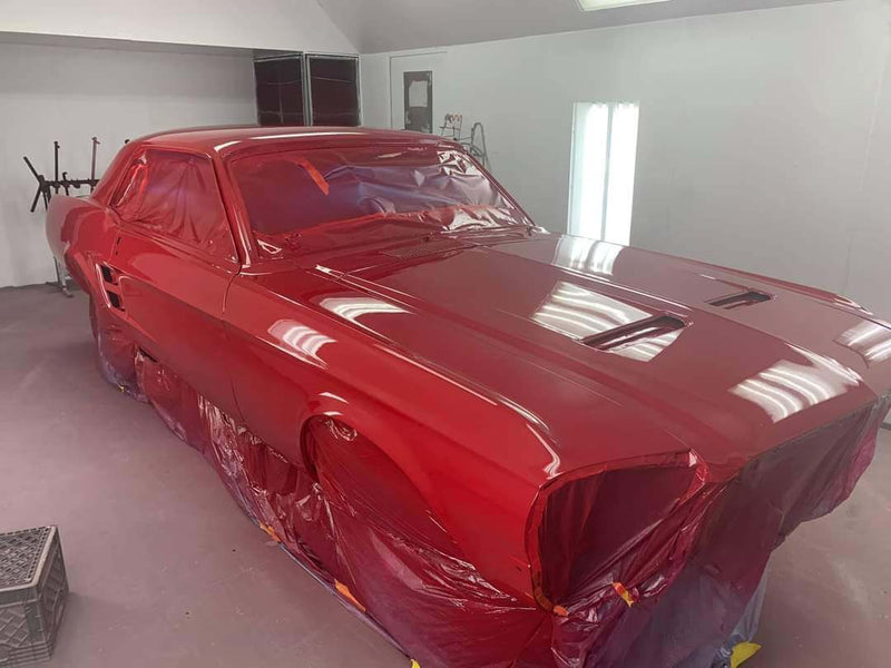 Candy Apple Red 1967 Ford Mustang