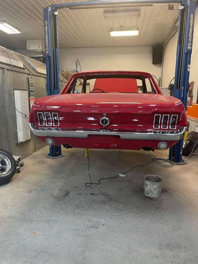 Candy Apple Red 1967 Ford Mustang