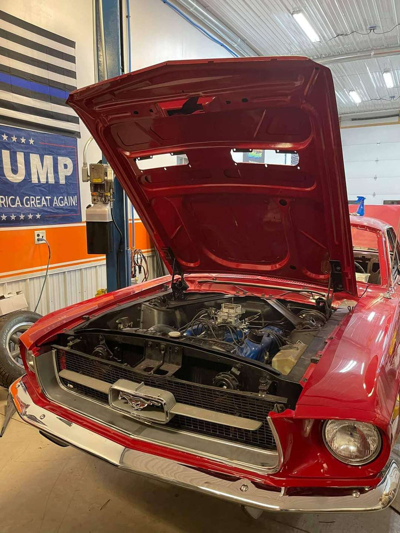 Candy Apple Red 1967 Ford Mustang