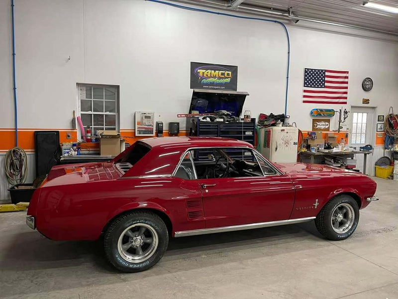 Candy Apple Red 1967 Ford Mustang