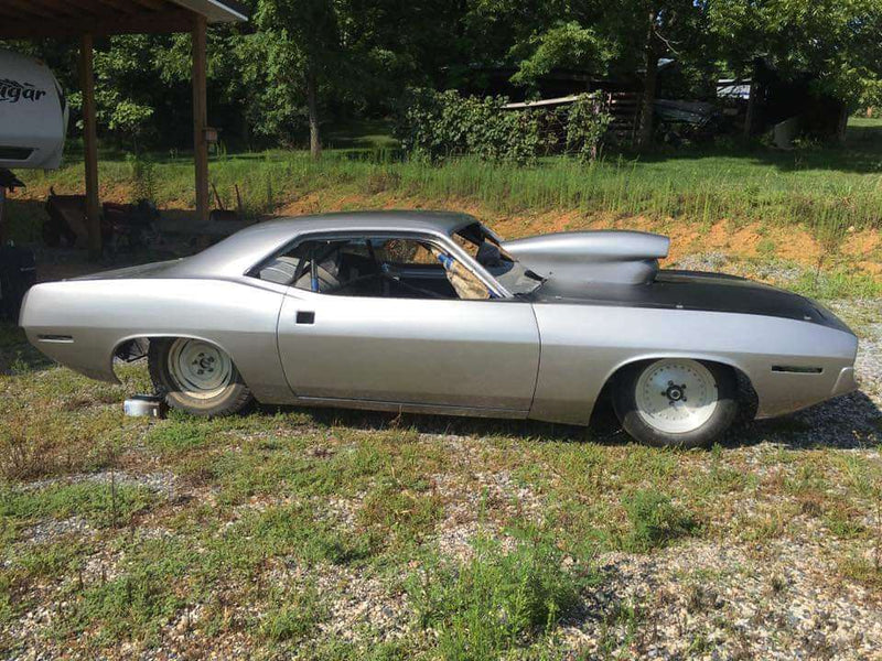 Billet Silver Metallic Plymouth Barracuda