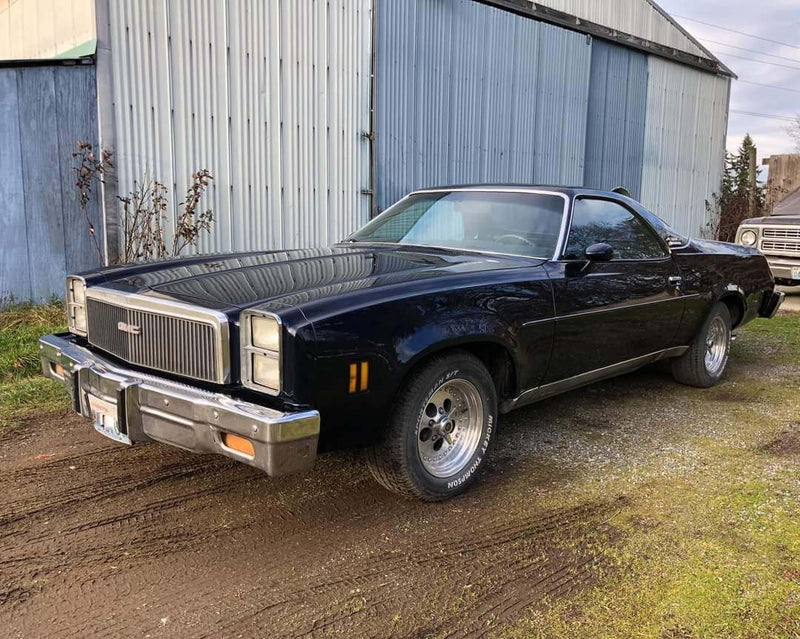 Antimatter Blue Chevrolet El Camino 1977