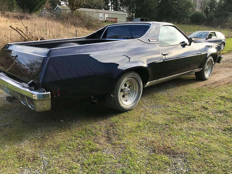 Antimatter Blue 1976 Chevrolet El Camino 