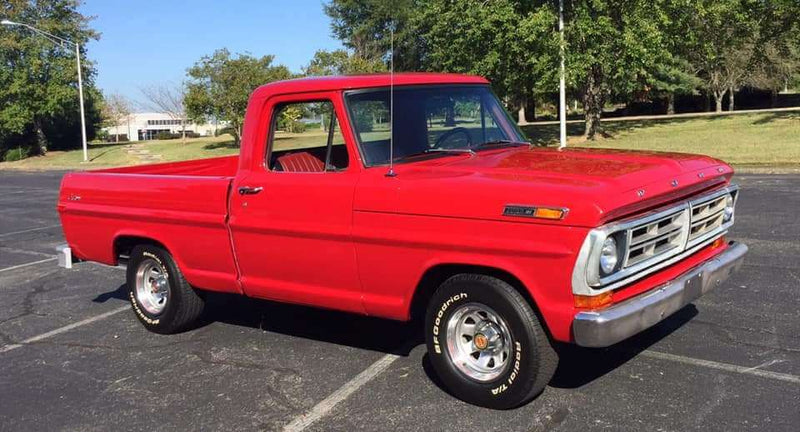 Candy Apple Red 1976 Ford F100