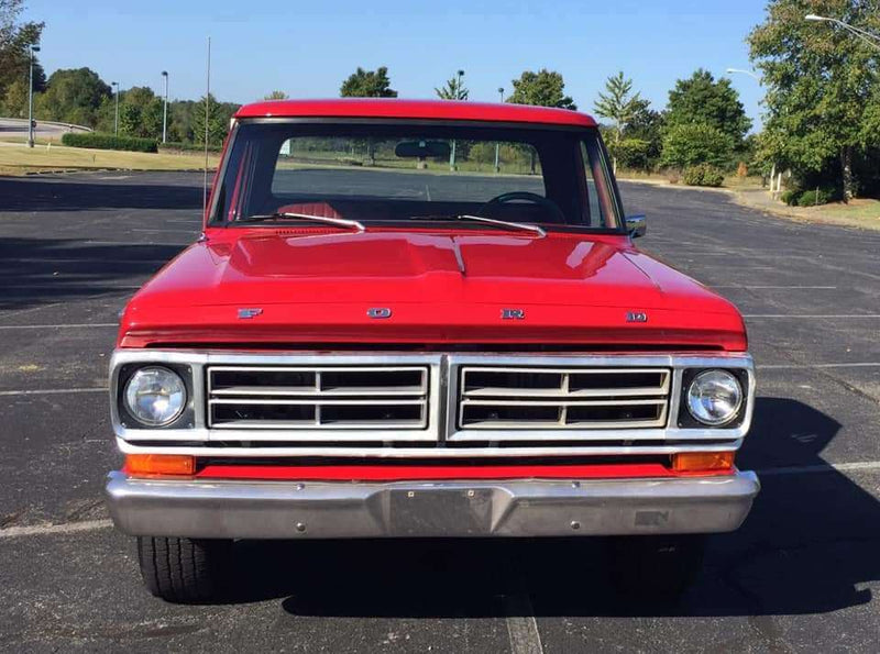 Candy Apple Red 1972 Ford F100