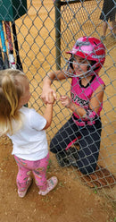 You Cant Sit With Us Pink Helmet