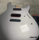 Slick Silver Metallic Guitar