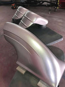 Slick Silver Metallic Car Parts