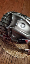 Slick Silver Metallic Helmet