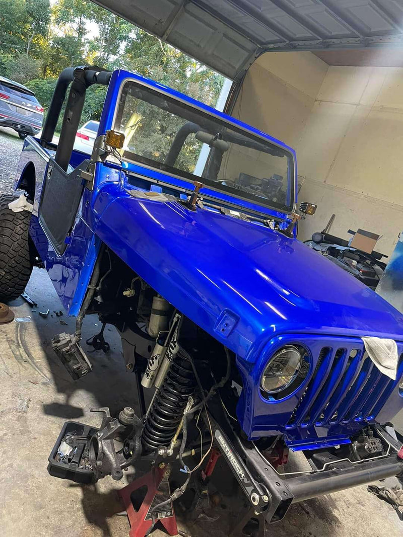 Tamco Paint 1992 Jeep Wrangler My Boy Blue