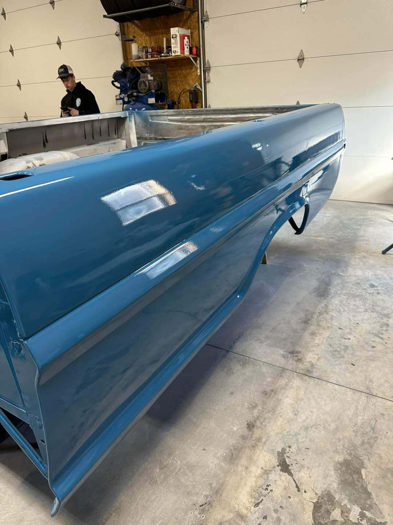 Harbor Blue OEM Basecoat Car Side