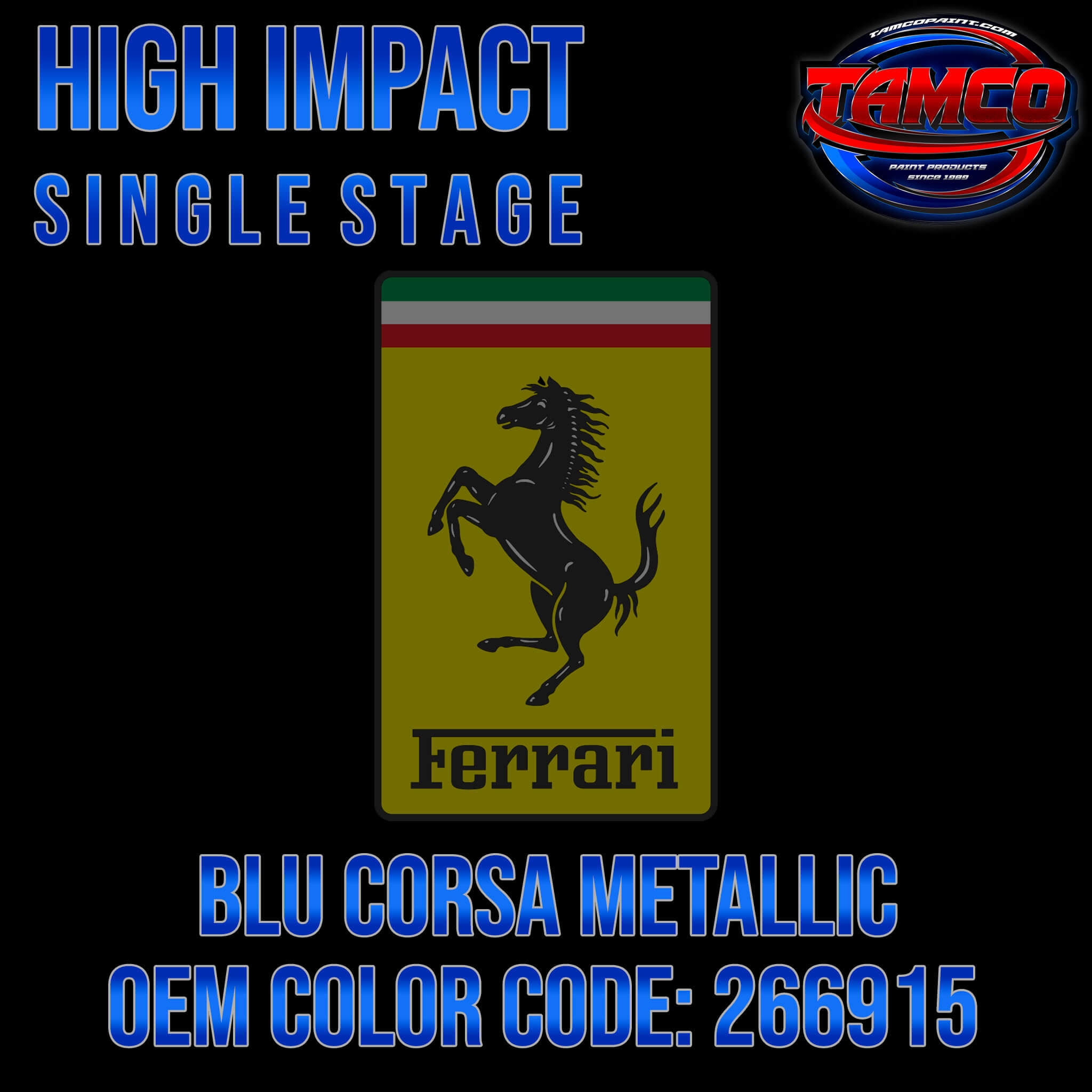 Ferrari Blu Corsa Metallic