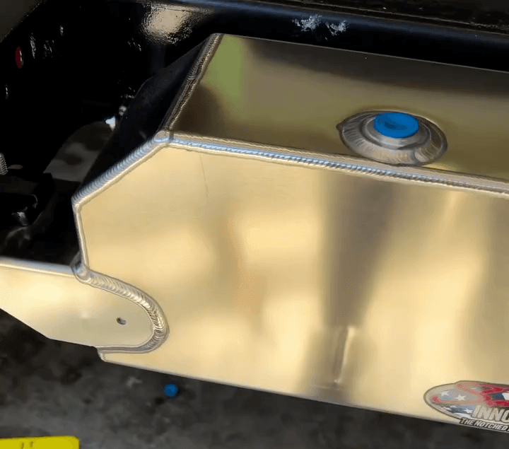 Tamco Paint Finishing Polish on Aluminum