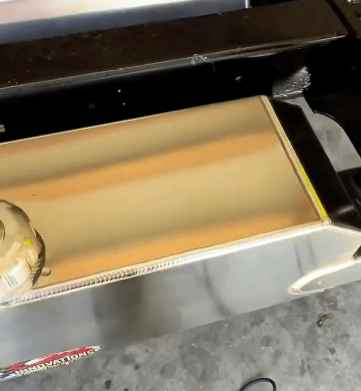 Tamco Paint Finishing Polish on Aluminum