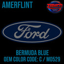 Ford Bermuda Blue OEM Amerflint II Series Single Stage