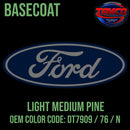 Ford Light Medium Pine Code DT7909 / 76 / N  OEM Basecoat