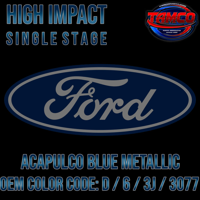 Ford Acapulco Blue Metallic