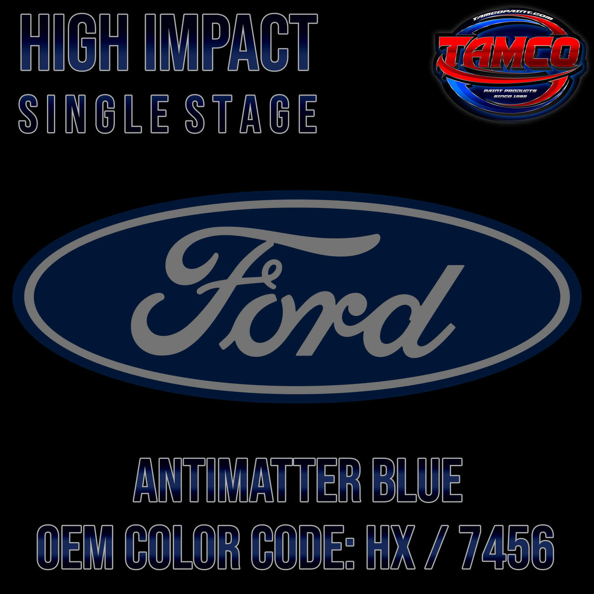 Ford Antimatter Blue | HX / 7456 | 2021-2022 | OEM High Impact Single