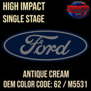 Tamco Paint Ford Antique Cream OEM COLOR CODE: 62 / M5531 - High Impact