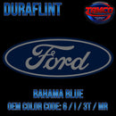 Tamco Paint Ford Bahama Blue OEM COLOR CODE: 6 / I / 3T / MR Duraflint Series Single Stage