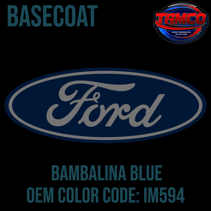 Ford Bambalina Blue | IM594 | 1936 | OEM Basecoat