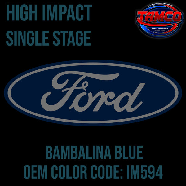 Ford Bambalina Blue | IM594 | 1936 | OEM High Impact Series Single Stage