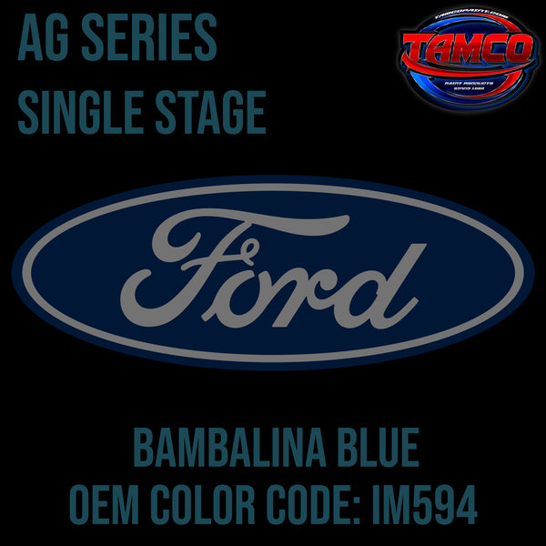 Ford Bambalina Blue | IM594 | 1936 | OEM AG Series Single Stage