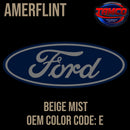 Tamco Paint Ford Beige Mist OEM COLORCODE: E Amerflint II Series Single Stage