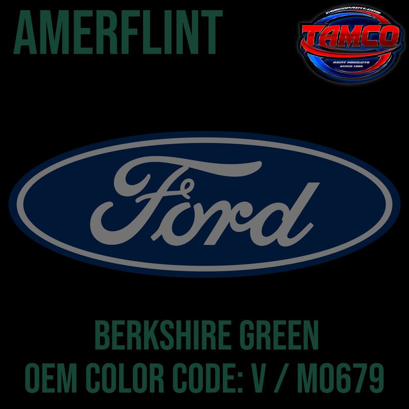 Ford Berkshire Green | V / M0679 | 1956-1957 | OEM Amerflint II Series Single Stage