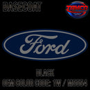 Tamco Paint Ford Black OEM Color Code: 1W / M5554 Basecoat