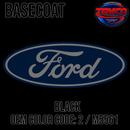 Tamco Paint Ford Black OEM Color Code: 2 / M5561 Basecoat