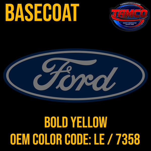 Bold Yellow OEM Basecoat