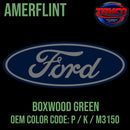 Tamco Paint Ford Boxwood Green OEM COLOR CODE: P / K / M3150 Amerflint II Series Single Stage