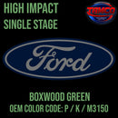 Tamco Paint Ford Boxwood Green OEM COLOR CODE: P / K / M3150 High Impact Single Stage