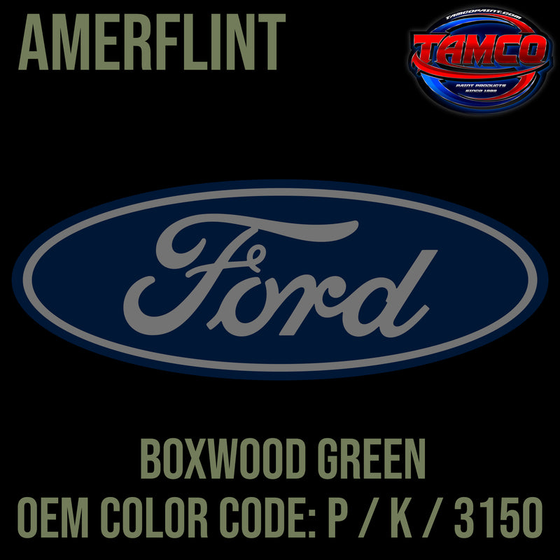 Ford Boxwood Green | P / K / 3150 | 1968-1974 | OEM Amerflint II Series Single Stage