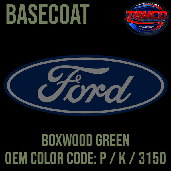 Boxwood Green OEM Basecoat