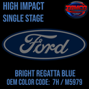 Tamco Paint OEM Ford Bright Regatta Blue Color Code: 7H / M5979 High Impact SS