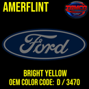Tamco Paint OEM Ford Bright Yellow Color Code: D / 3470 Amerflint