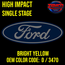 Tamco Paint OEM Ford Bright Yellow Color Code: D / 3470 High Impact SS