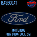 Tamco Paint Ford Brite Blue OEM COLOR CODE: 3M Basecoat
