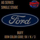 Tamco Paint Ford Buff OEM COLOR CODE:  5V / K  / 3 AG Series Single Stage