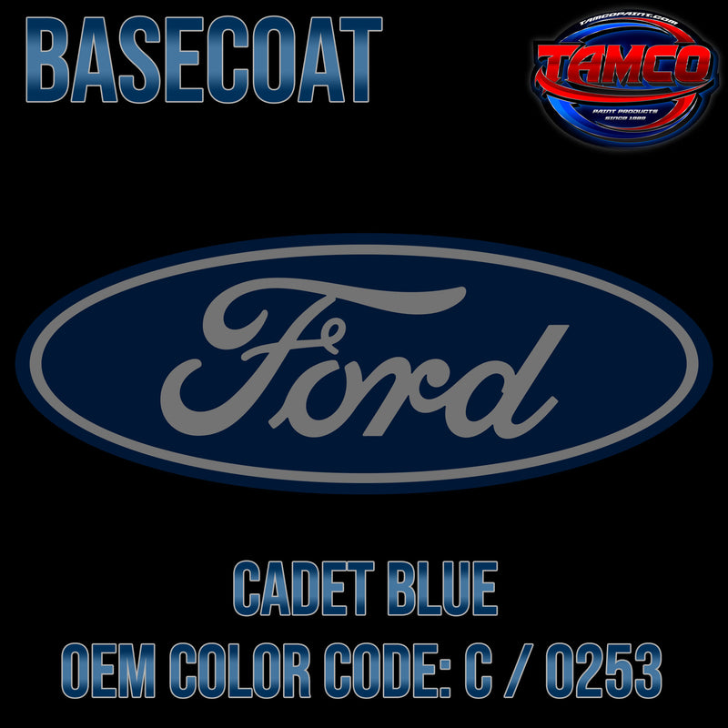 Ford Cadet Blue | C / 0253 | 1954 | OEM Basecoat