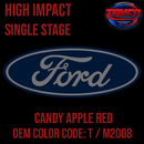 Tamco Paint OEM Ford Candy Apple Red Color Code: T / M2008 High Impact SS