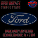 Ford Dark Candy Apple Red