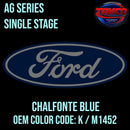 Tamco Paint Ford Chalfonte Blue  OEM CODE: K / M1452 AG Series Single Stage
