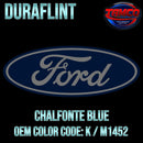 Tamco Paint Ford Chalfonte Blue  OEM CODE: K / M1452 Duraflint Series Single Stage