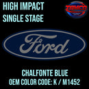 Tamco Paint Ford Chalfonte Blue  OEM CODE: K / M1452 High Impact Single Stage